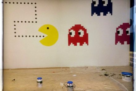 • diy • Jugendraum umgestalten • gemeinnützige Arbeit • pac man