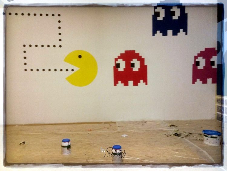 • diy • Jugendraum umgestalten • gemeinnützige Arbeit • pac man