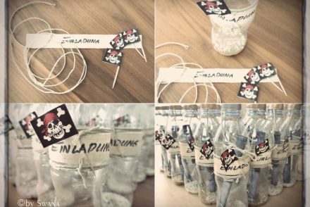 • DIY • Partyeinladungen für eine Piratenparty selber machen • so gehts