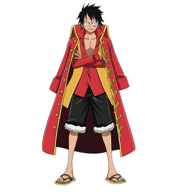 • nähen • es war eine super Piratenparty • Luffy