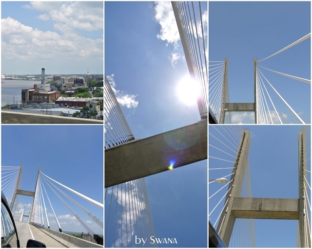 • on tour • Jacksonville nach Savannah • ah ja, eine Brücke...