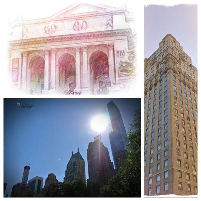 New York City • Public Library - view of Central Park