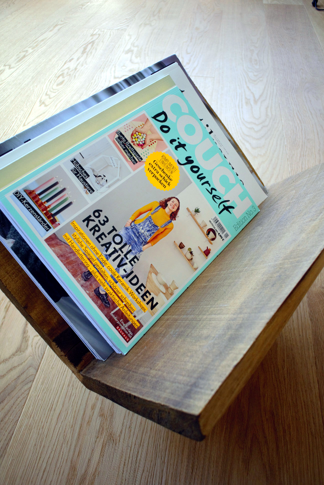 • diy • Zeitschriftensammler aus Holz • ein Meister