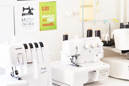 • diy • ein neues Nähtischchen für meine neue Overlock • passt genau