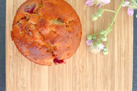 • lecker • Himbeermuffins und einen Blick in meinen Garten